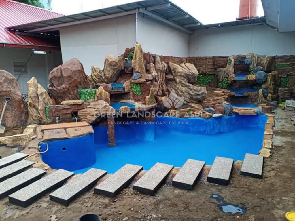 Tukang Relief Kolam Tebing