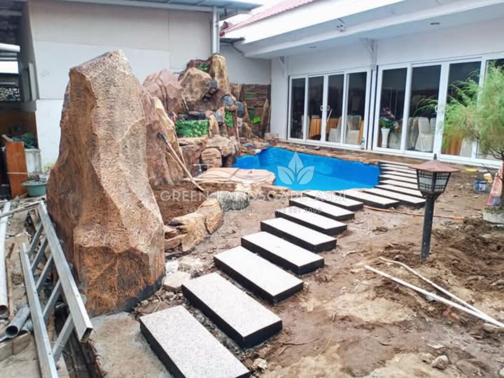 Tukang Relief Kolam Tebing