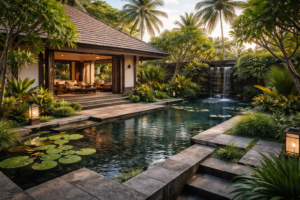 Tren Desain Taman Bali untuk Hunian dan Resort di Tahun Terbaru